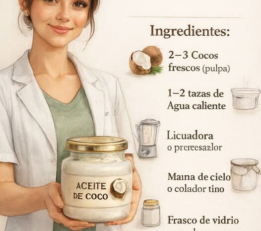 Cómo Hacer Aceite de Coco Casero Receta Sencilla y Natural