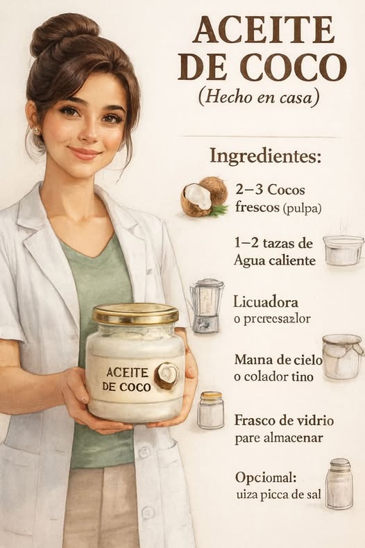 Receta de Aceite de Coco Casero