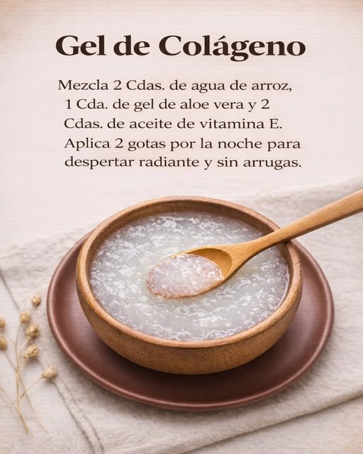 Gel de Colágeno Casero