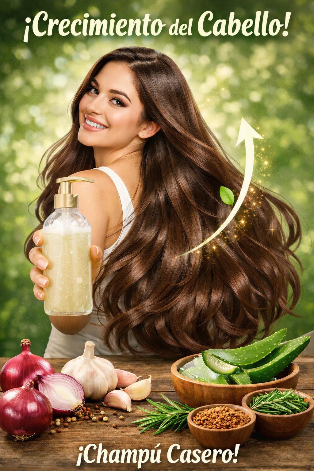 Ingredientes para champú casero