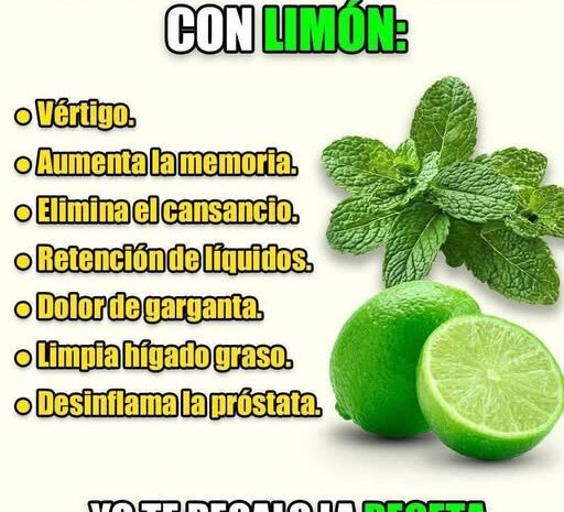 Los Beneficios del Jugo de Hierbabuena con Limón para una Vida Saludable