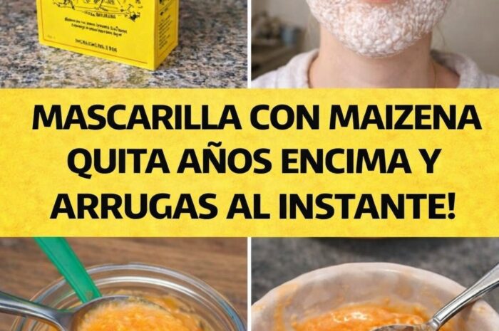 Mascarilla Facial Casera con Maizena para una Piel Radiante