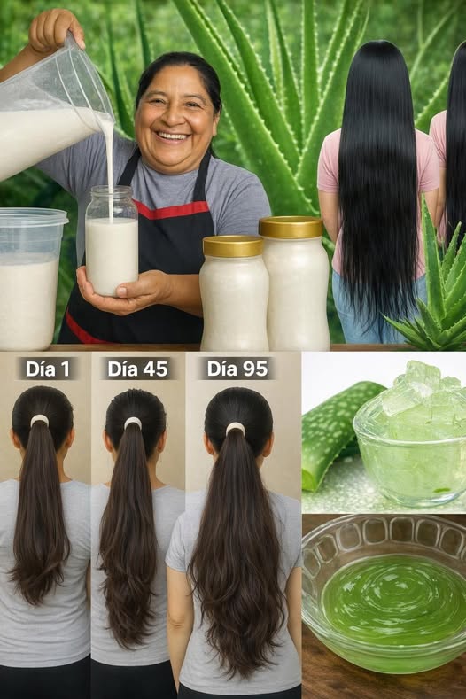 Receta de cuidado capilar con Aloe Vera