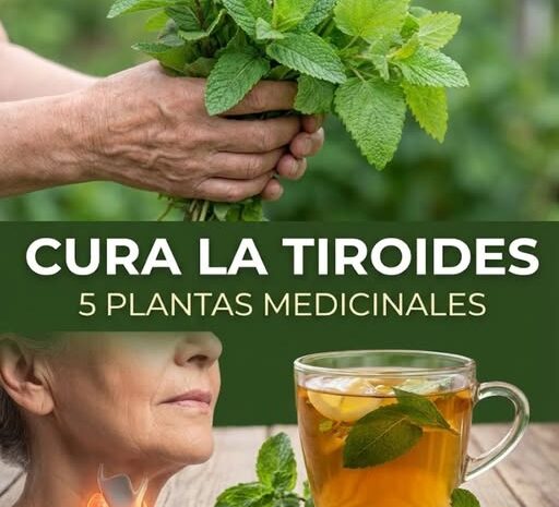 Descubre las 5 Hierbas Naturales que Sanan tu Tiroides y Combaten el Hipotiroidismo