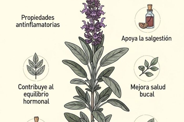 Salvia Beneficios Para La Mujer Y La Memoria