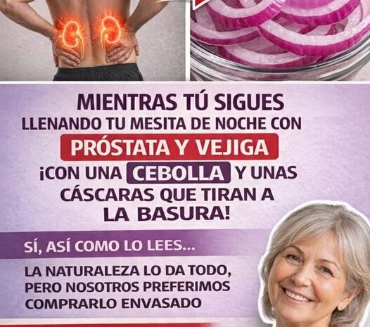 La Cebolla un Remedio Natural Efectivo para la Salud de la Próstata y la Vejiga