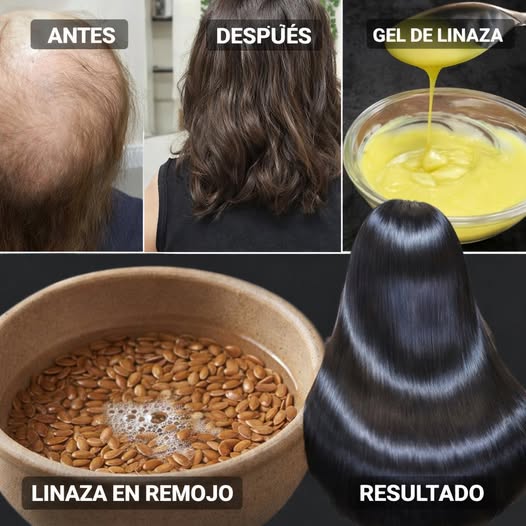 Proceso de preparación del gel de linaza
