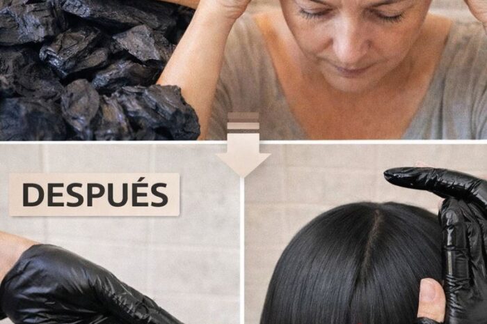 Revive el Color de tu Cabello Canoso con un Tinte Natural de Carbón