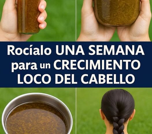 Receta Natural para el Crecimiento del Cabello con Romero y Canela