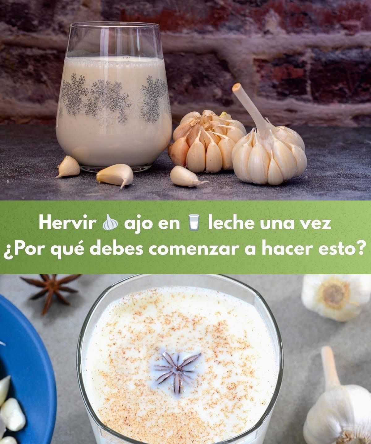 Ajo en Leche