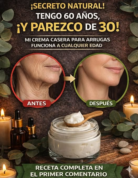 Crema casera para arrugas