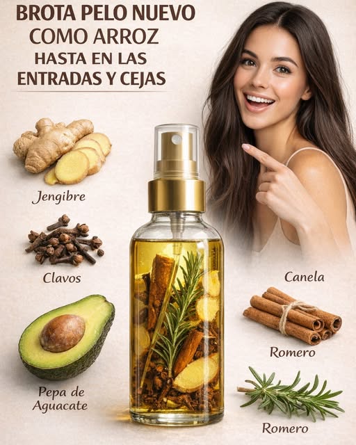 Remedio natural para el crecimiento del cabello