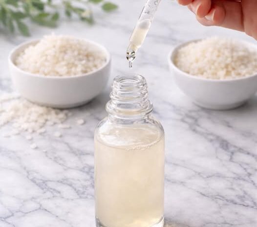 Serum de Luz de Agua de Arroz Fermentada para una Piel Radiante