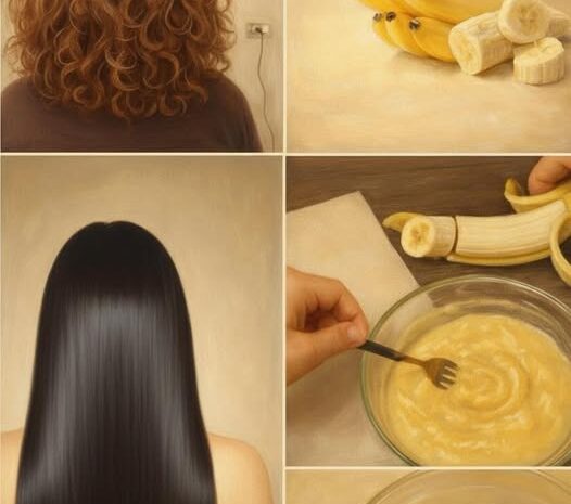 Revitaliza Tu Cabello Con Una Mascarilla Natural De Plátano