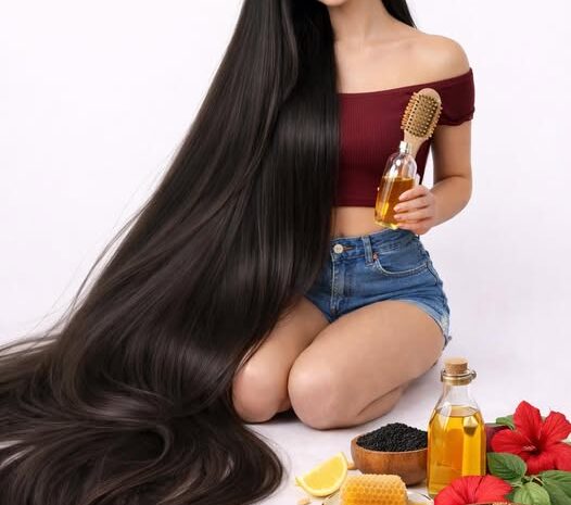 Receta del Aceite Milagroso para Cabello Largo