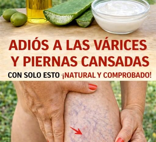 Alivio Natural para Piernas Cansadas y Venas Varicosas