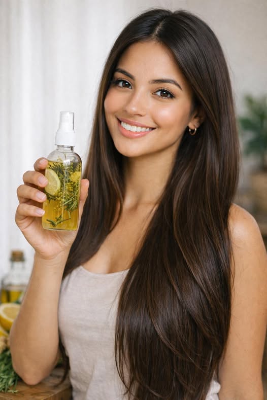 Spray estimulante para el crecimiento del cabello