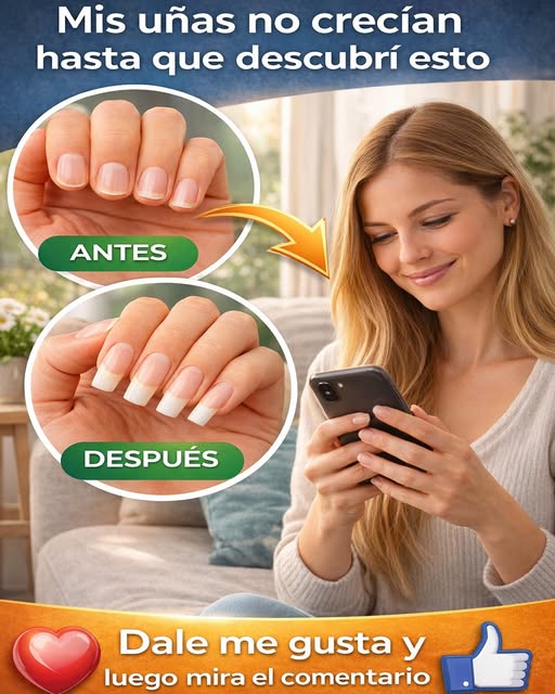 Antes y Después del Cuidado de las Uñas