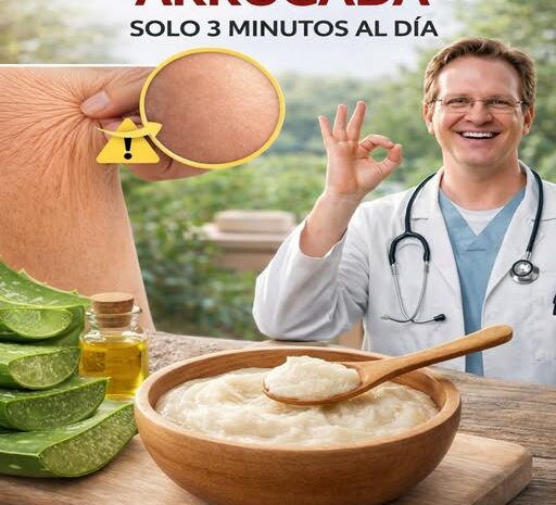Solución Natural de 3 Minutos para la Piel Arrugada