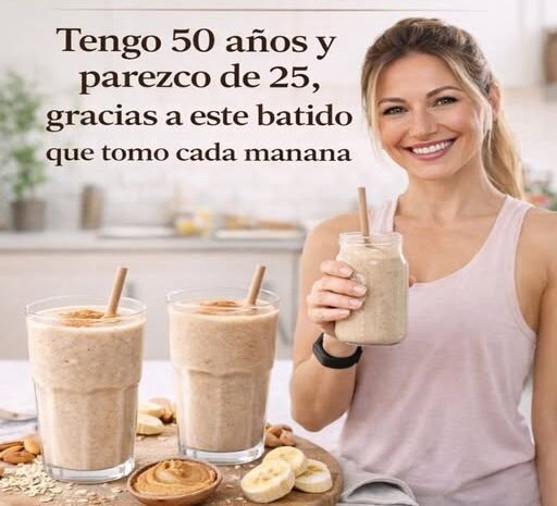 Batido Rejuvenecedor Que Te Hace Lucir 20 Años Más Joven