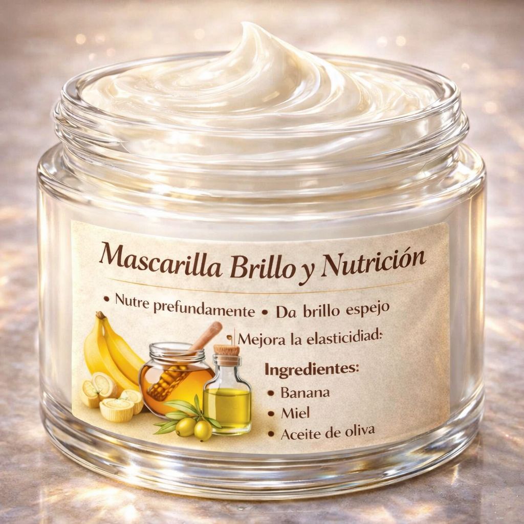 Mascarilla Brillo y Nutrición