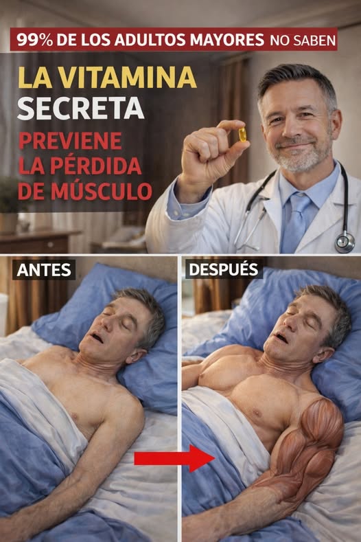 Vitaminas para prevenir la pérdida muscular
