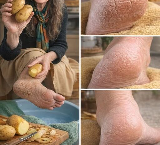 Elimina los Talones Agrietados y Consigue Pies Suaves con Papas