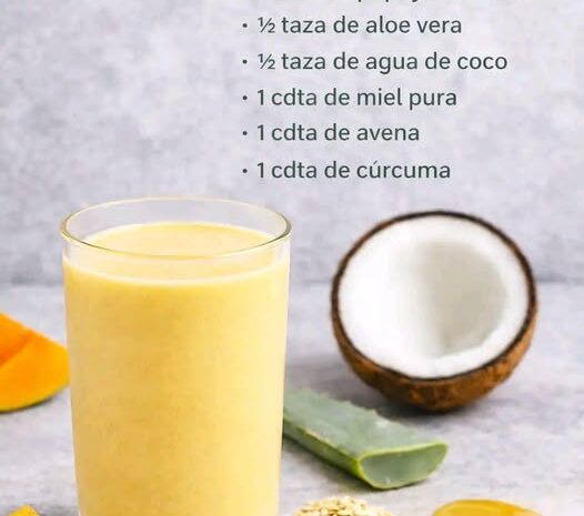 Batido Natural para Proteger los Ojos y Mejorar la Salud Visual