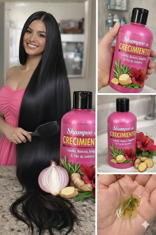 Shampoo Natural de Crecimiento