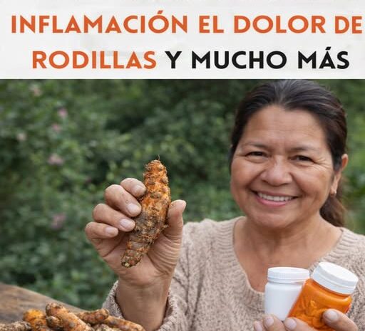 Cúrcuma una raíz maravillosa que alivia inflamación y dolor de rodillas
