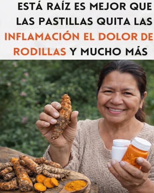 Cúrcuma y pastillas