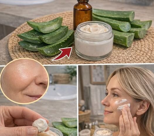 Adiós Arrugas con Aloe Vera Una Solución Natural de 3 Minutos para la Piel de Adultos Mayores