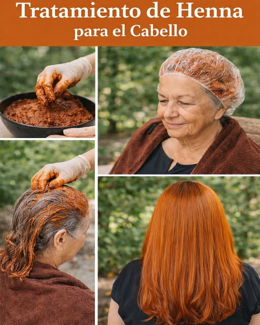 Tratamiento de Henna para el Cabello