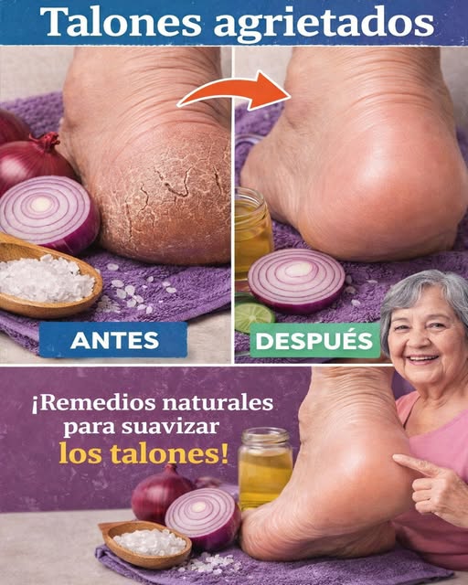 Remedios naturales para suavizar los talones