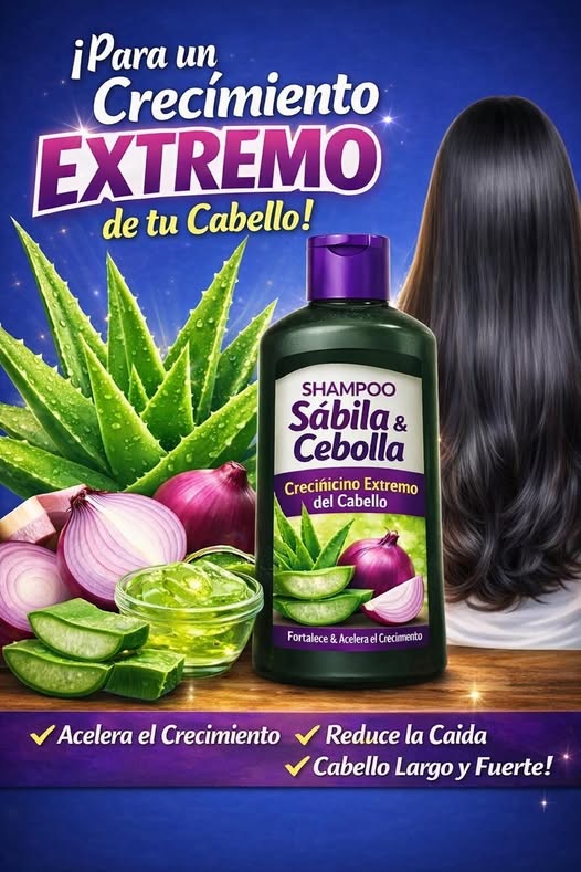 Champú Casero de Sábila y Cebolla