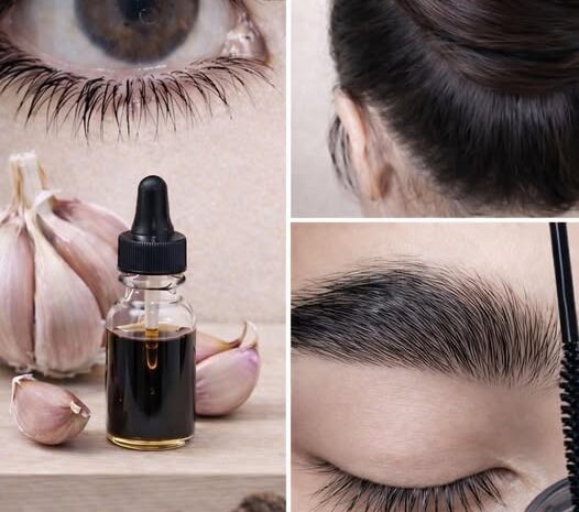 Aceite Natural para Fortalecer Pestañas Cejas y Cabello