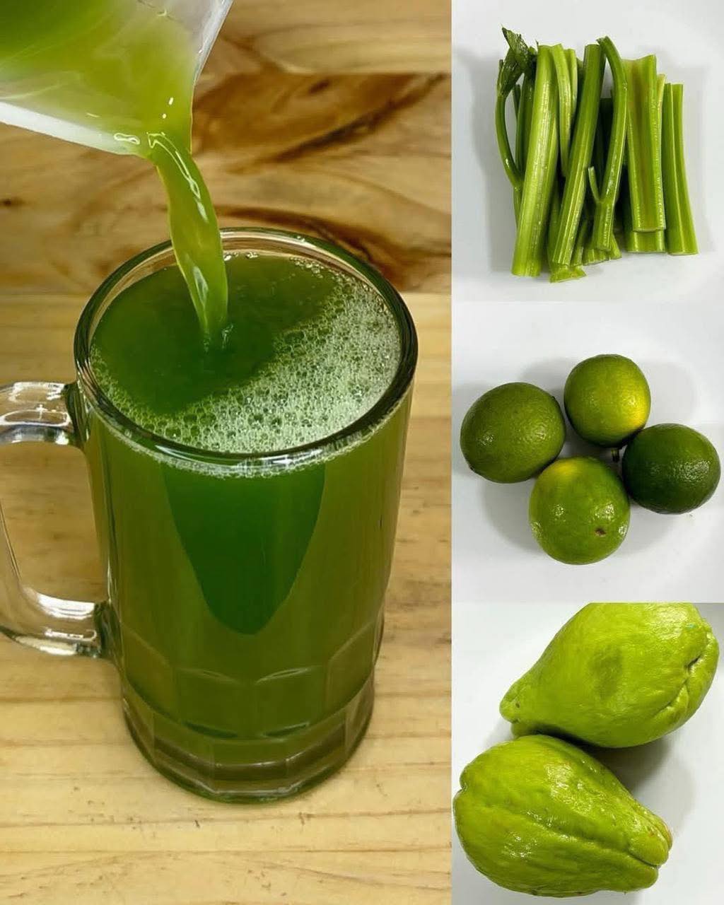 Ingredientes del Jugo de Chayote