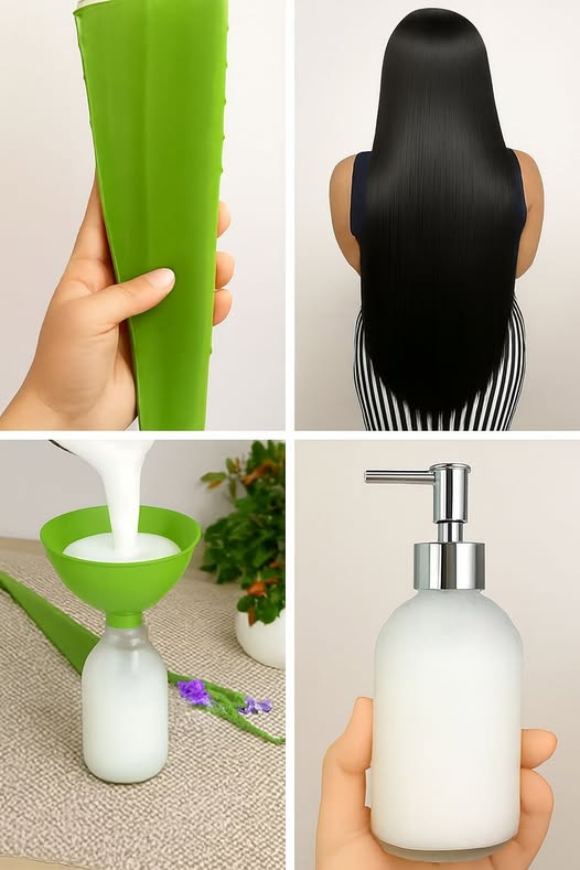 Cabello largo y saludable