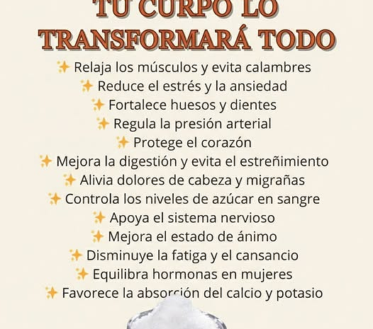 Cómo Preparar y Tomar Cloruro de Magnesio para Mejorar Tu Bienestar Diario