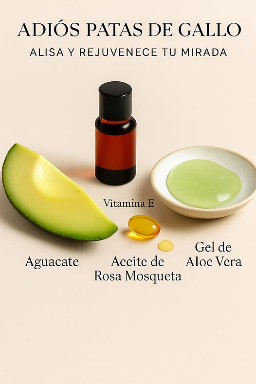 Receta Natural para Patas de Gallo