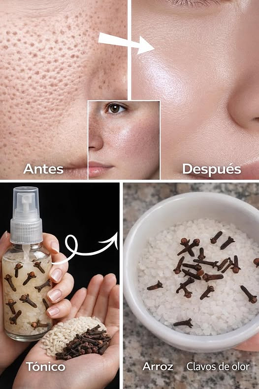 Antes y Después de aplicar el tónico
