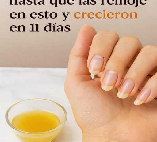 Receta Casera para Fortalecer y Hacer Crecer tus Uñas en Tiempo Récord