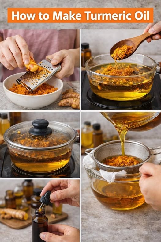 Proceso de elaboración de aceite de cúrcuma