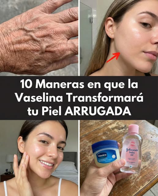 10 Maneras en que la Vaselina Transformará tu Piel ARRUGADA