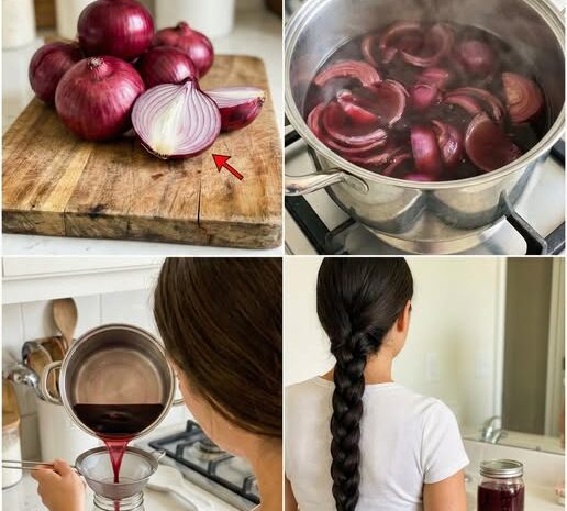 Tratamiento Natural con Cebolla para el Cabello