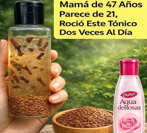 Descubre el Tónico Natural que Resta Años a tu Piel