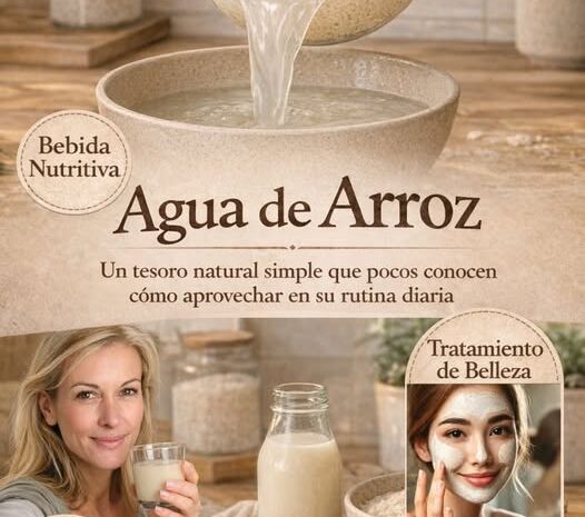 El Agua de Arroz el Tesoro Natural que Transforma tu Belleza y Bienestar
