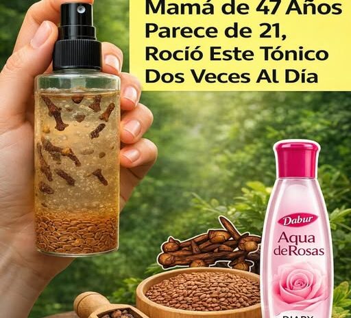 El Tónico Natural Que Restaura la Juventud de Tu Piel