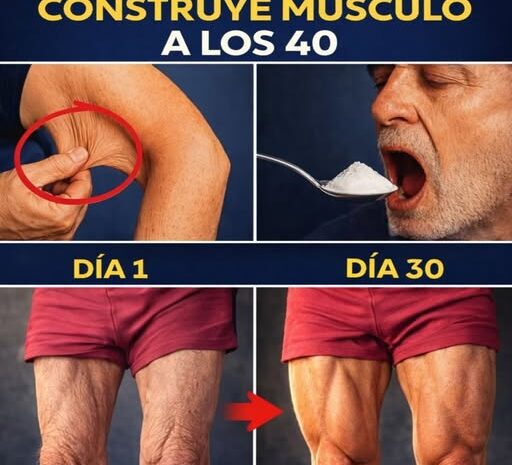 Desarrolla tus músculos después de los 60 con este alimento sencillo