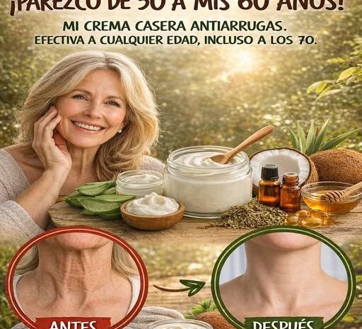 Crema Casera de Bicarbonato para Combatir Arrugas y Manchas en la Piel